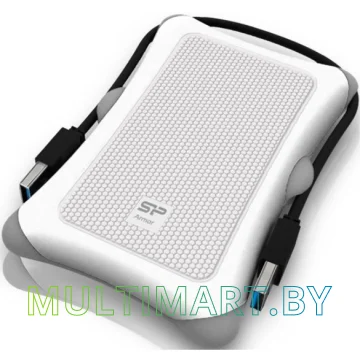Внешний жесткий диск Silicon-Power Armor A30 1TB White (SP010TBPHDA30S3W) картинка 2